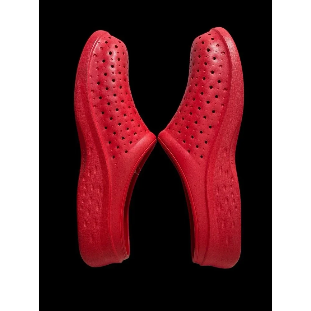 Fila Impel Sleek Slide Clog Mens 12 Red Sandal Transcend Shoe #1SM01590-602 NWT